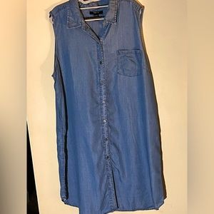 Denim dress